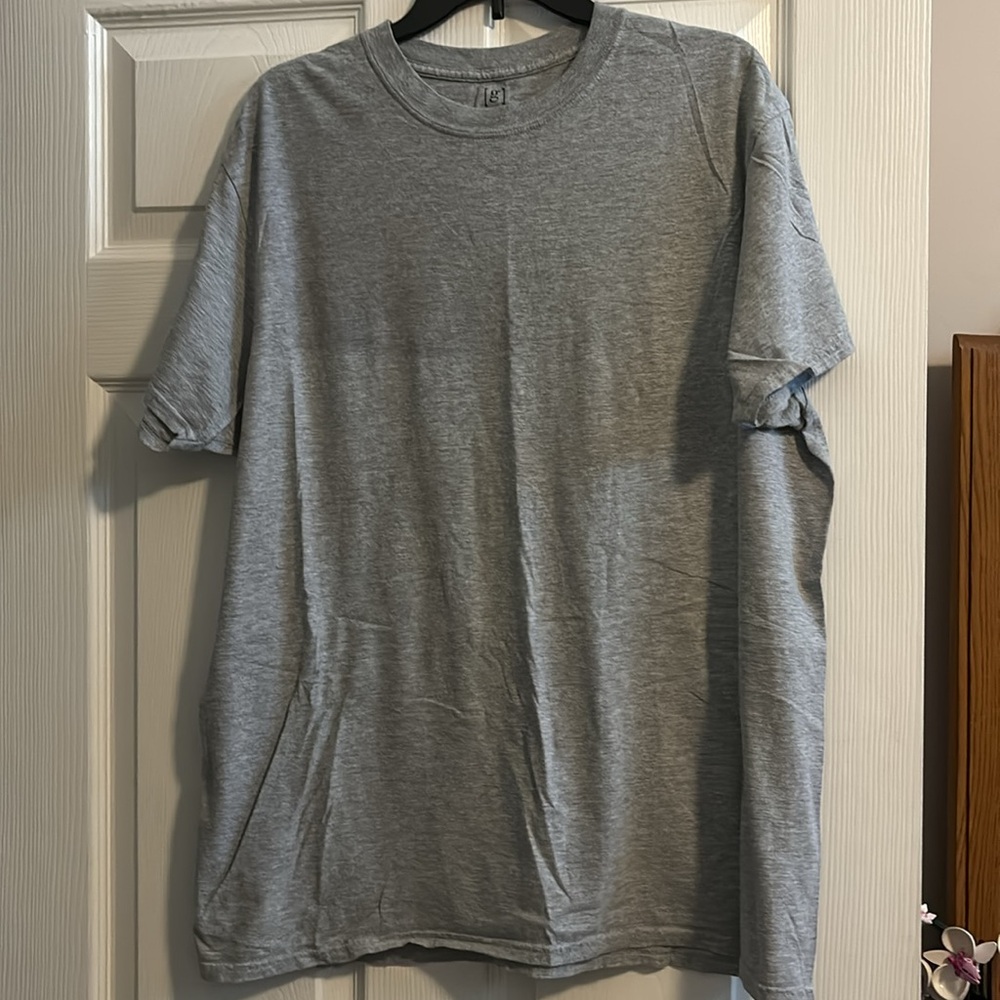George plain gray short sleeve tshirt size xl (46-48)